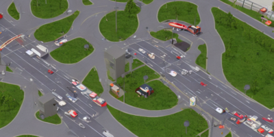 Improving Roundabout Safety through Infrastructure-Based Warning Systems: A Driving Simulator Study