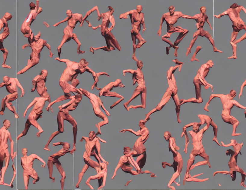 Generating Human Motion with Diverse and Realistic Expressions